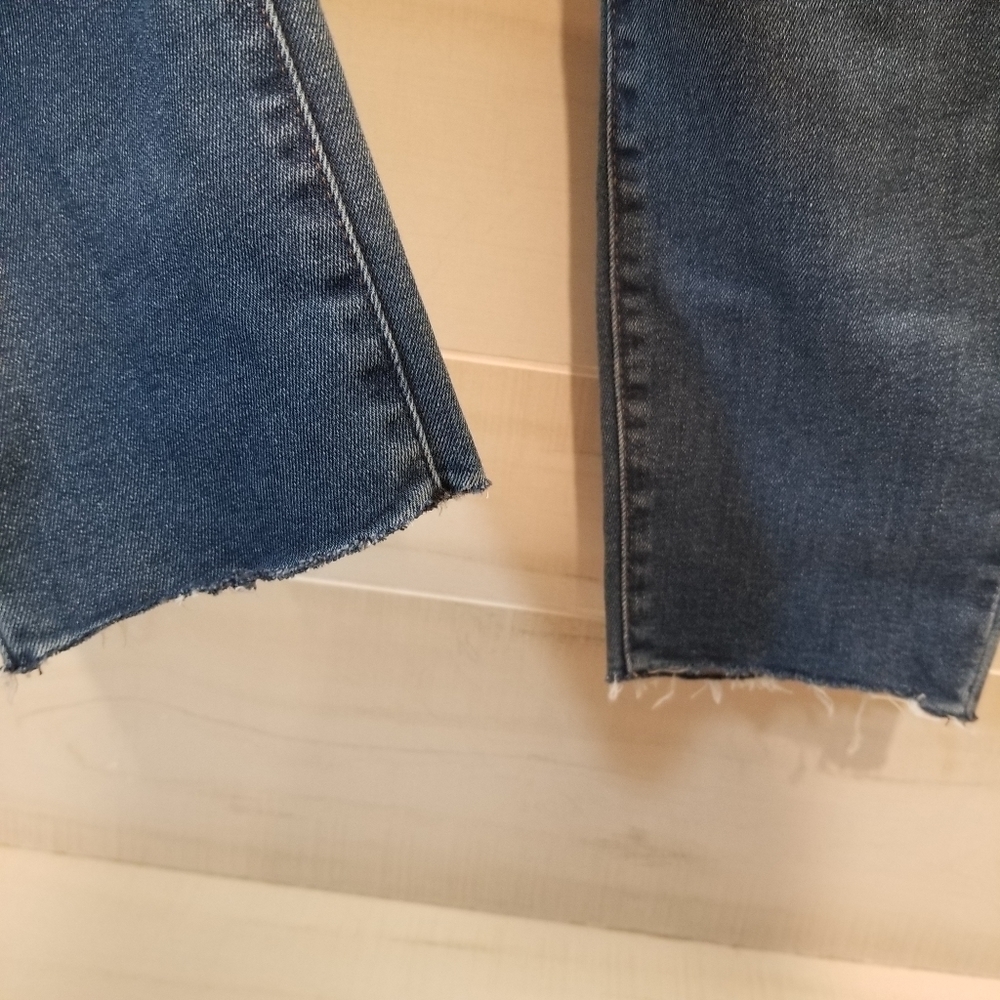 {28} Everlane Ankle Distressed Jean Raw Hem - Picture 5 of 12